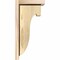 Ekena Millwork Del Monte Rough Sawn Corbel w/Backplate, Douglas Fir, 6"W x 8"D x 16"H COR06X08X16DEL01RDF - alternate 3